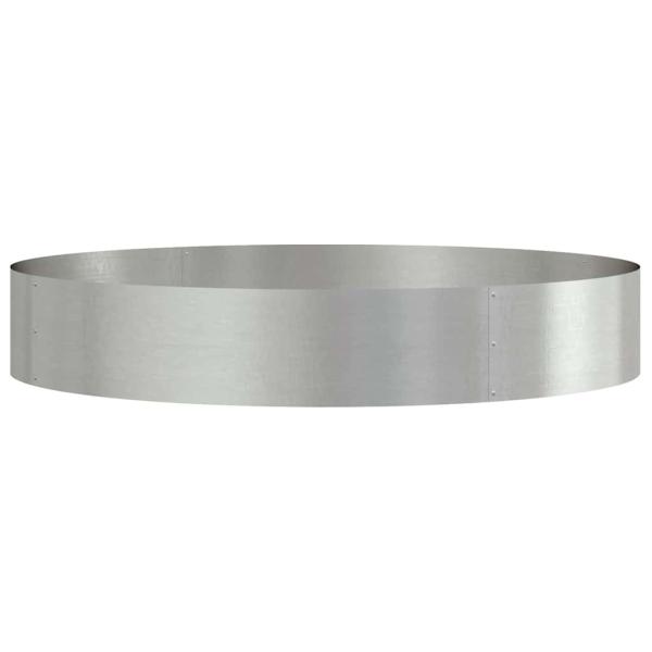 Pflanzenring 5 Stk. Silber 120 x 120 x 20 cm Edelstahl