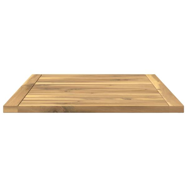 Tischplatte 60,5 x 49 x 2 cm Rechteckig Massives Akazienholz