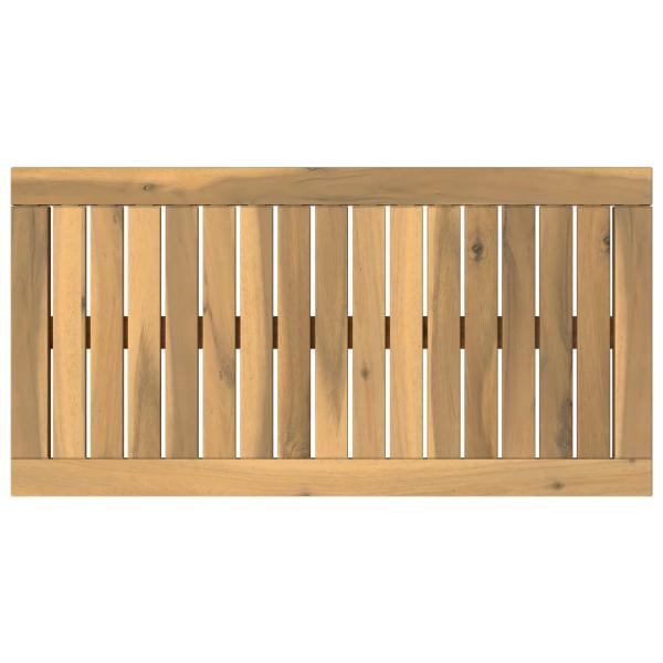 Tischplatte 68,5 x 35 x 2 cm Rechteckig Massives Akazienholz