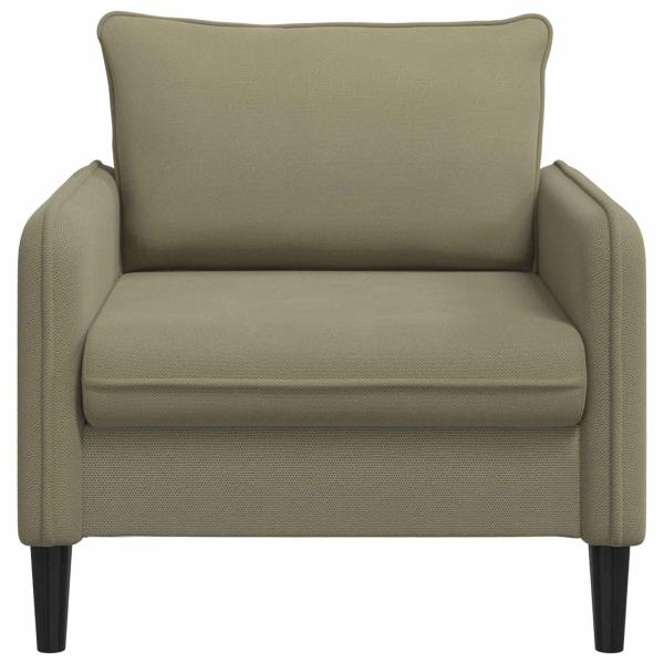 XL-Sessel Khaki Samt