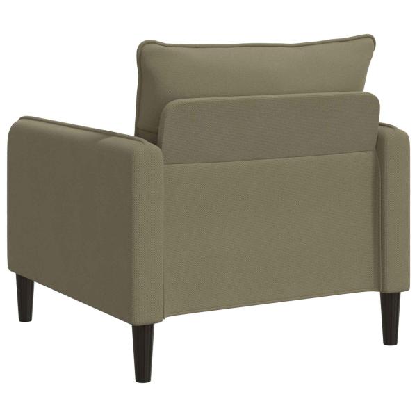 XL-Sessel Khaki Samt