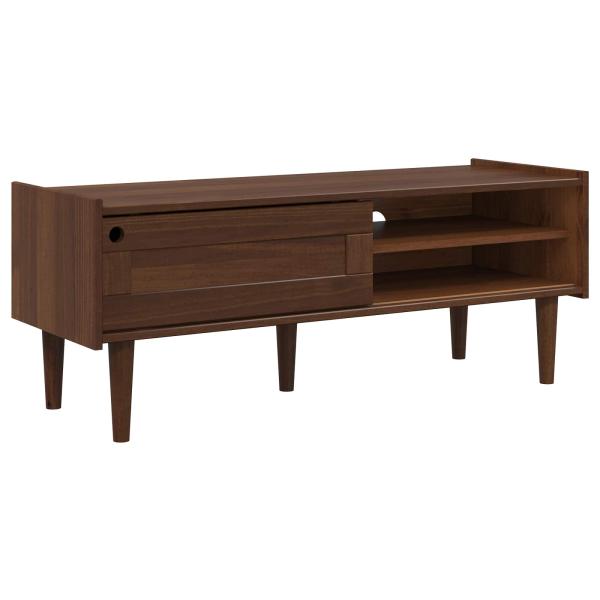 TV-Schrank BILBAO 114 x 40 x 45 cm Dunkelkaramell