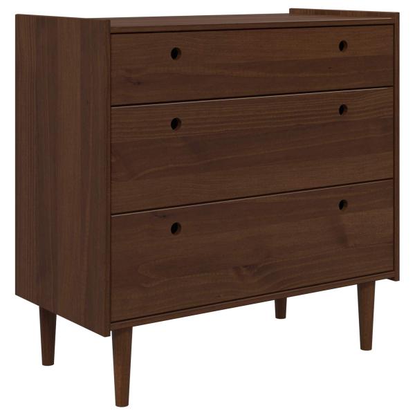 Kommode BILBAO Dunkelkaramell 90 x 45 x 89 cm