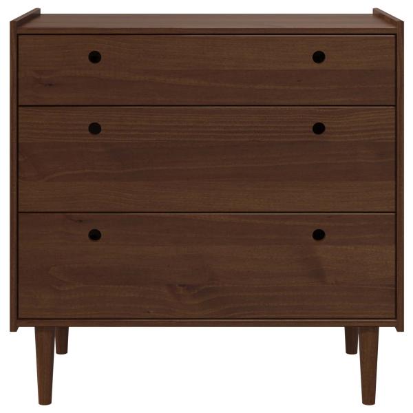 Kommode BILBAO Dunkelkaramell 90 x 45 x 89 cm
