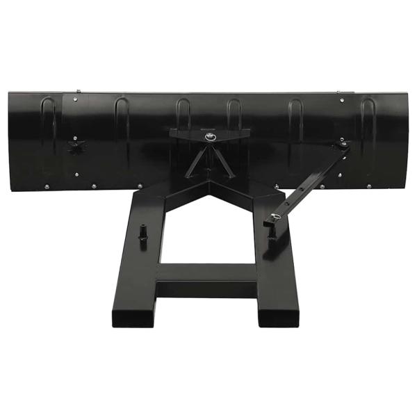 Schneeschild f?r Gabelstapler 150x38 cm Schwarz