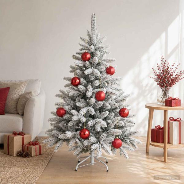 ARDEBO.de - Weihnachtskugel-Set XXL 3 stk. Rot Durchm. 25 cm Kunststoff
