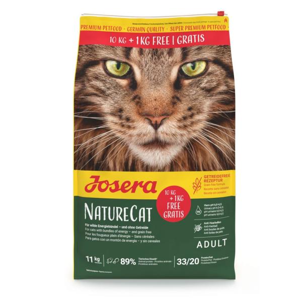 ARDEBO.de Josera Cat NatureCat 10+1kg