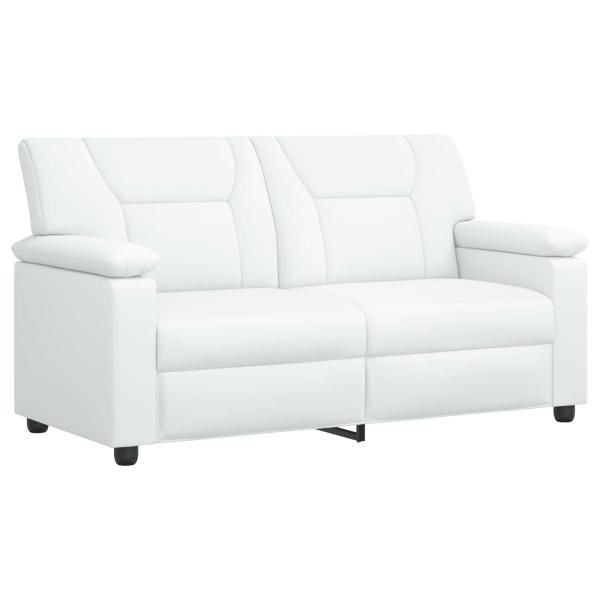 Sofa-Set 3 pcs Weiß Kunstleder