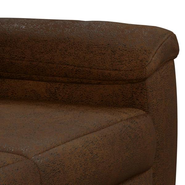 Sofa-Set 2 pcs Braun Kunstwildleder