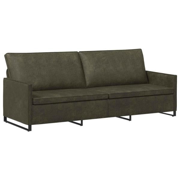Sofa-Set 2 pcs Olivegrün Kunstwildleder