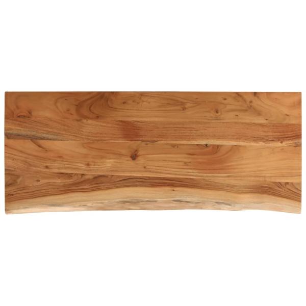 Waschtischplatte 140x60x3,8 cm Rechteckig Massivholz Akazie