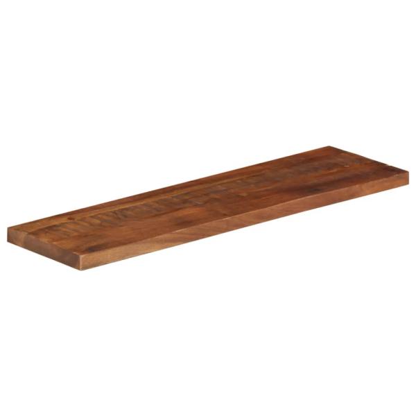 Tischplatte 120x30x3,8 cm Rechteckig Altholz Massiv