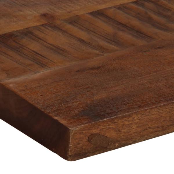 Tischplatte 120x30x3,8 cm Rechteckig Altholz Massiv