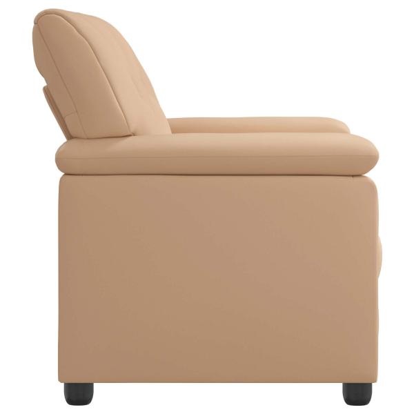 Sofa Cappuccino 171 x 85 x 93 cm Kunstleder