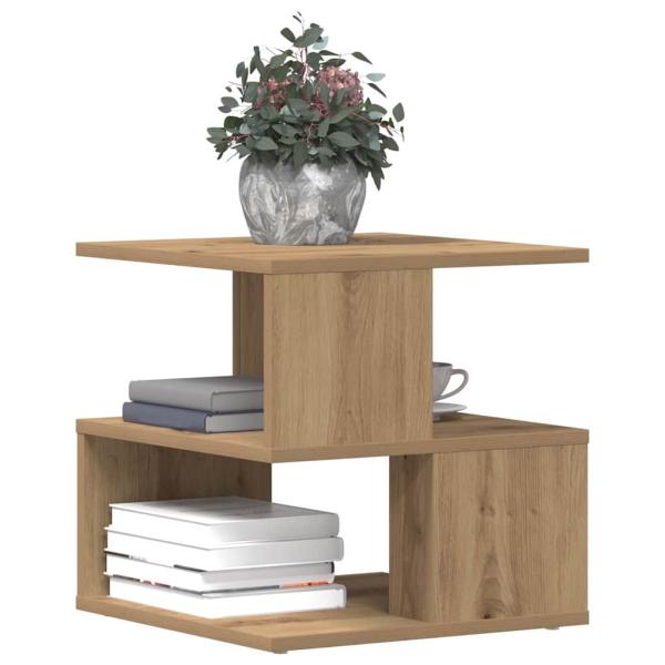 Beistelltisch Artisan-Eiche 40 x 40 x 40 cm Holzwerkstoff