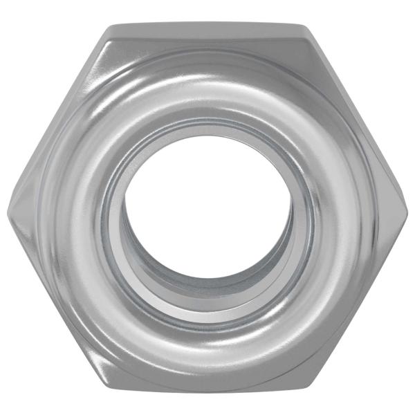 Mutter 9574 Stk. Silber M6 x 10 mm Eisen