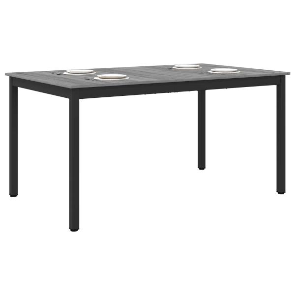 Esstische 150 x 90 x 75 cm Holzwerkstoff Sonoma-Grau Rechteckig