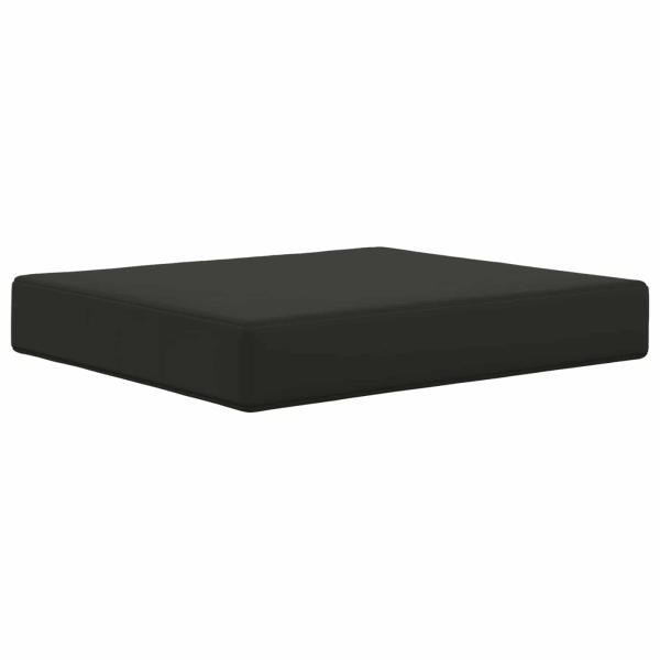 Sofakissen für draußen Stoff Schwarz 60 x 50,5 cm
