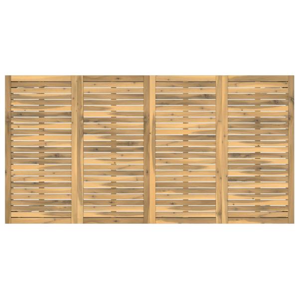 Gartenbar-Tisch NAARDEN Weiß 196 x 100,5 x 105 cm