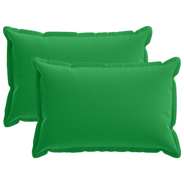 Wurfkissen 2 stk. HOUTEN Grün 30 x 50 cm Polyester