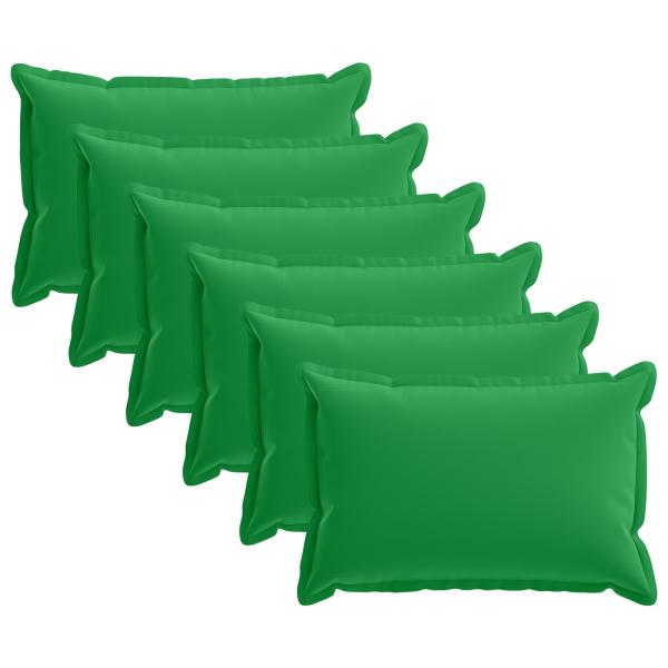 Wurfkissen 6 stk. HOUTEN Grün 30 x 50 cm Polyester