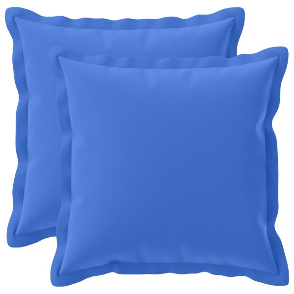 Wurfkissen 2 stk. HOUTEN Königsblau 40 x 40 cm Polyester