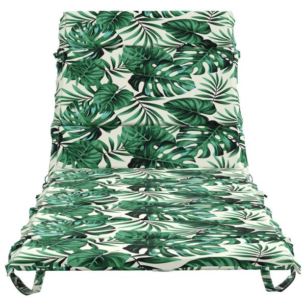 Sonnenliege Kissen GEMERT 100 % Polyester Blattmuster