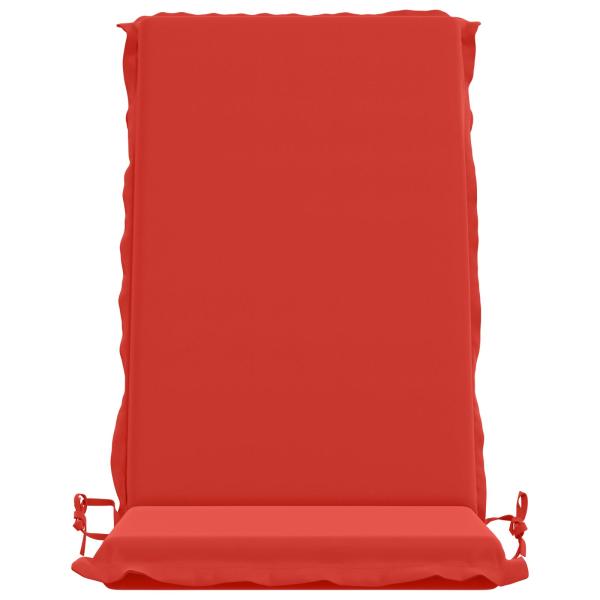 Hochlehner-Auflage GEMERT 2 stk. 100 % Polyester Rot