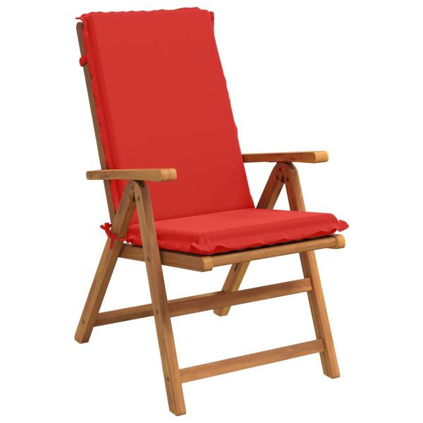 Hochlehner-Auflage GEMERT 4 stk. 100 % Polyester Rot