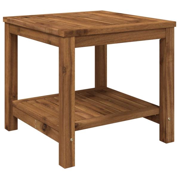 Couchtisch Natur 48,5 x 49 x 45 cm Massivholz Akazie