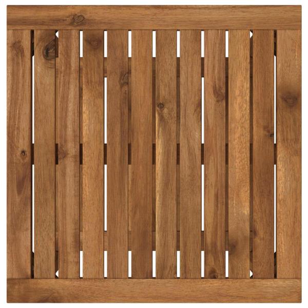Couchtisch Natur 48,5 x 49 x 45 cm Massivholz Akazie