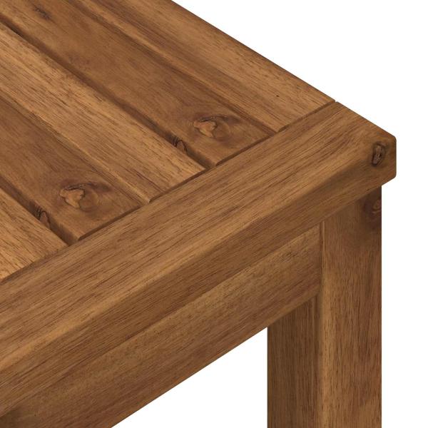 Couchtisch Natur 48,5 x 49 x 45 cm Massivholz Akazie