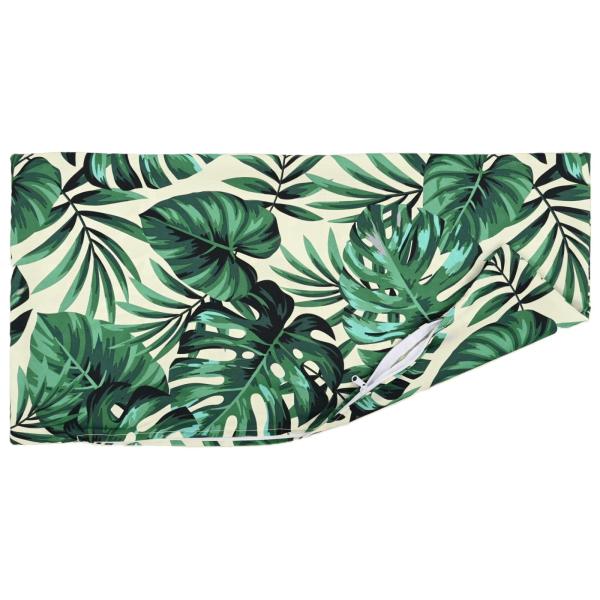 Wurfkissen 6 stk. HEERLEN Blattmuster 30 x 50 cm Polyester