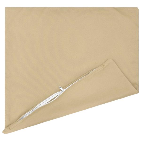 Wurfkissen 2 stk. HEERLEN Beige 40 x 40 cm Polyester