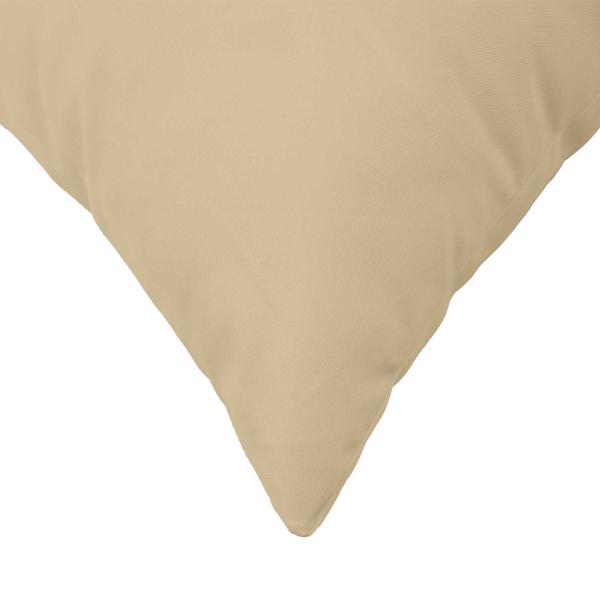 Wurfkissen 2 stk. HEERLEN Beige 40 x 40 cm Polyester