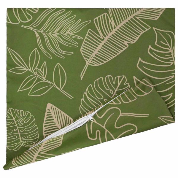 Wurfkissen 6 stk. HEERLEN Blattdesign 50 x 50 cm Polyester