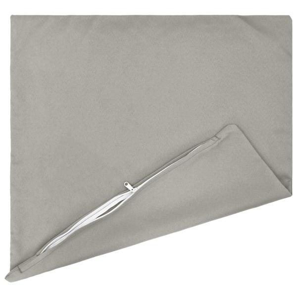 Wurfkissen 2 stk. HEERLEN Grau 40 x 40 cm Polyester