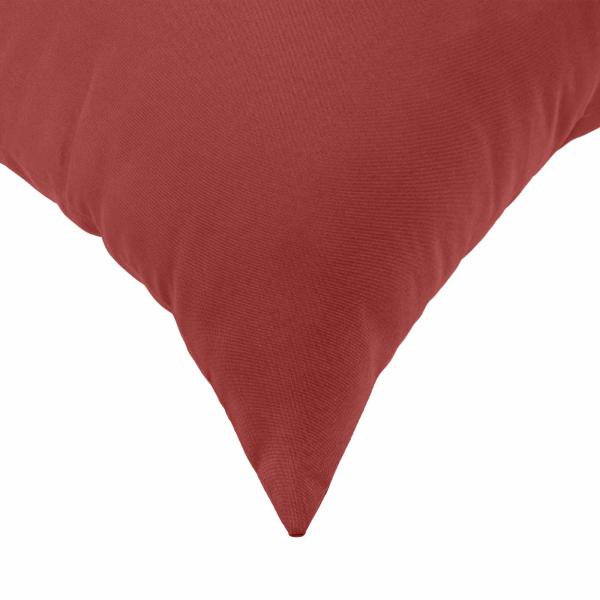 Wurfkissen 2 stk. HEERLEN Weinrot 40 x 70 cm Polyester