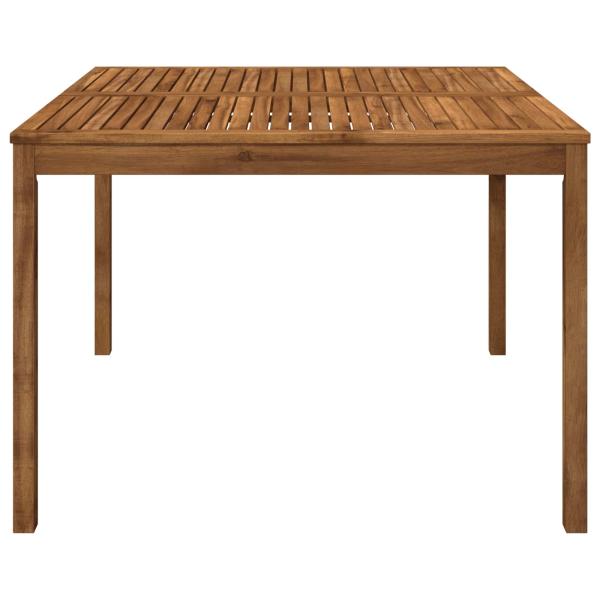 Gartentisch Natur 110 x 108,5 x 75 cm Massivholz Akazie