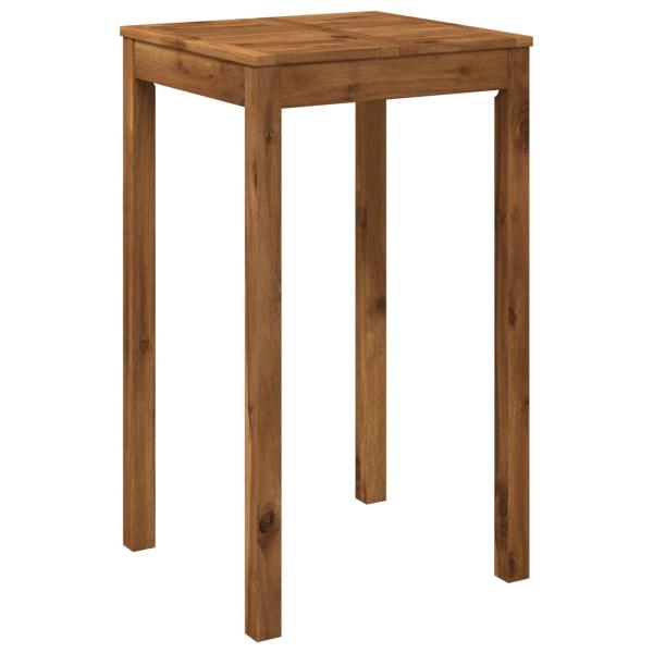 Gartenbar-Tisch LAREN Natur 60 x 60,5 x 105 cm