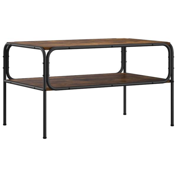 Beistelltisch Räuchereiche 100 x 50 x 46 cm Holzwerkstoff