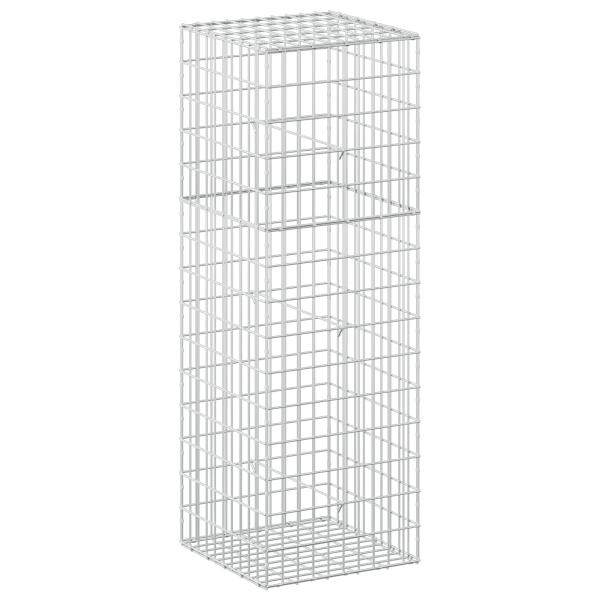 Gabione mit 5 mm Draht und 5x10 cm Maschen 50x50x150 cm
