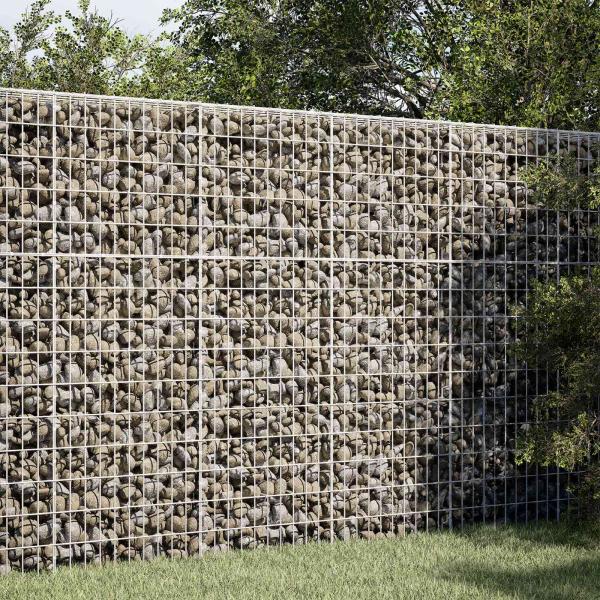 ARDEBO.de - Gabione mit 5 mm Draht und 5x10 cm Maschen 50x20x150 cm