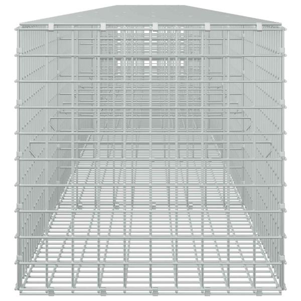 Gabione mit 3,5 mm Draht und 5x5 cm Maschen 700x50x50 cm