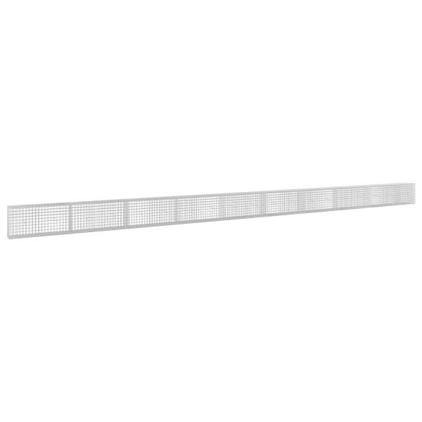 Gabione mit 3,5 mm Draht und 5x5 cm Maschen 950x30x50 cm