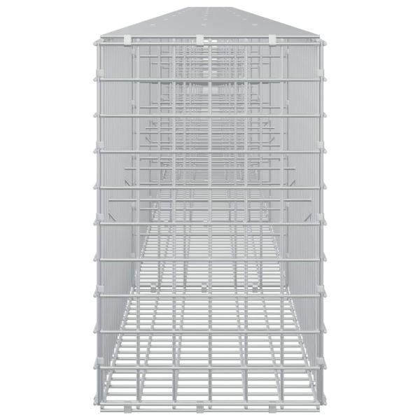 Gabione mit 3,5 mm Draht und 5x5 cm Maschen 950x30x50 cm