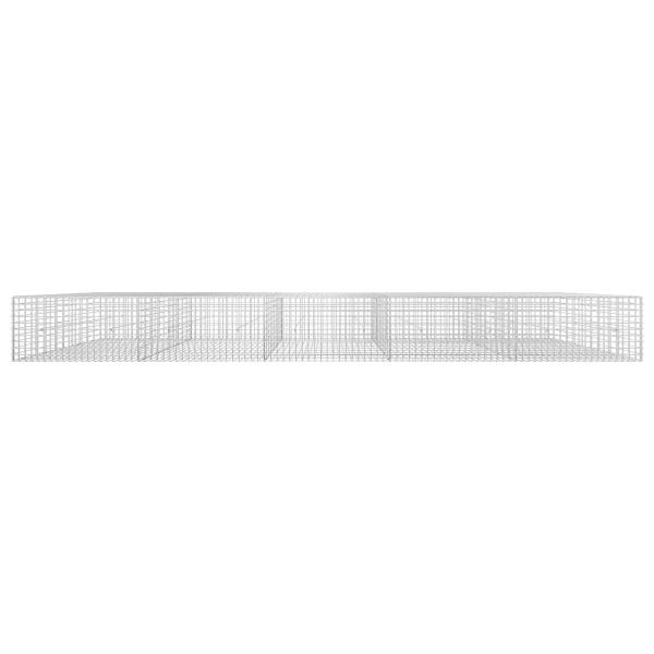 Gabione mit 3,5 mm Draht und 5x5 cm Maschen 500x50x50 cm