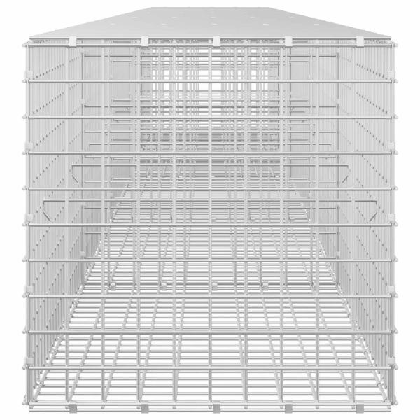 Gabione mit 3,5 mm Draht und 5x5 cm Maschen 500x50x50 cm