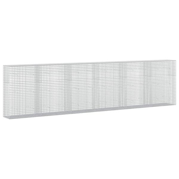 Gabione mit 3,5 mm Draht und 5x5 cm Maschen 600x50x150 cm