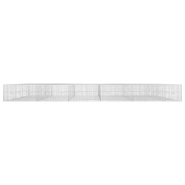 Gabione mit 3,5 mm Draht und 5x5 cm Maschen 550x50x50 cm